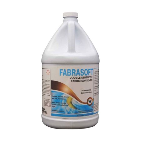 WARSAW CHEMICAL Fabrasoft, Double Strength Fabric Softener, Almond Scent, 1-Gallon, 4PK 20091-0000004